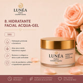 Hidratação profunda sem pesar - pele macia, fresca e radiante desde a primeira aplicação - Hidratante Facial LUNÉA Paris Acqua-Gel 50g