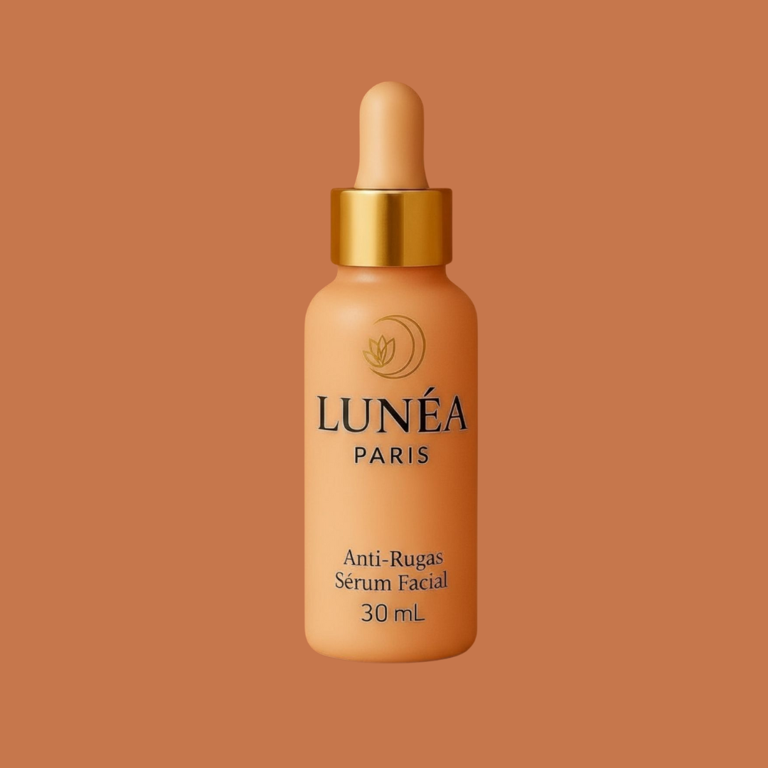Sérum Facial Anti-Rugas LUNÉA Paris 30ml – Hidratação, Firmeza e Luminosidade