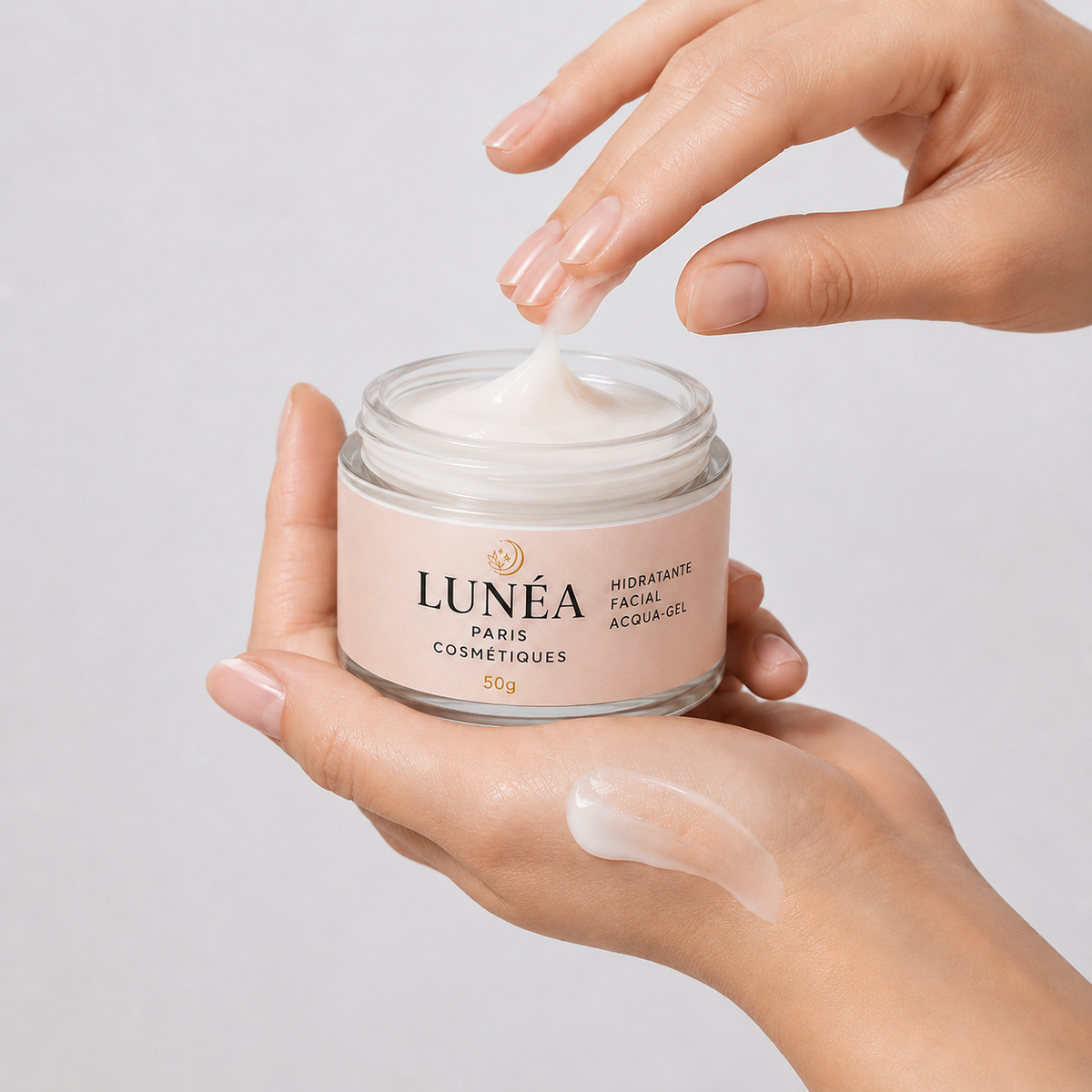 Hidratante Facial LUNÉA Paris Acqua-Gel 50g