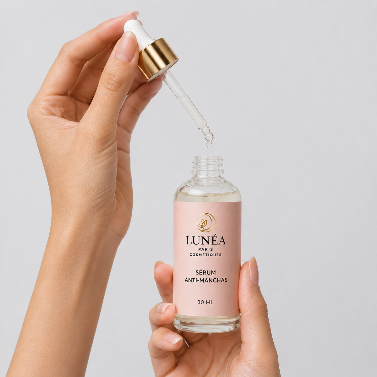 Sérum Anti-Manchas LUNÉA Paris 30ml – Uniformização e Luminosidade com 2% Dermawhitep
