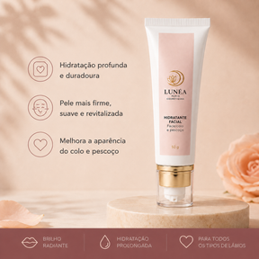 Creme Facial LUNÉA Paris 50g – Hidratação Profunda e Pele Radiante